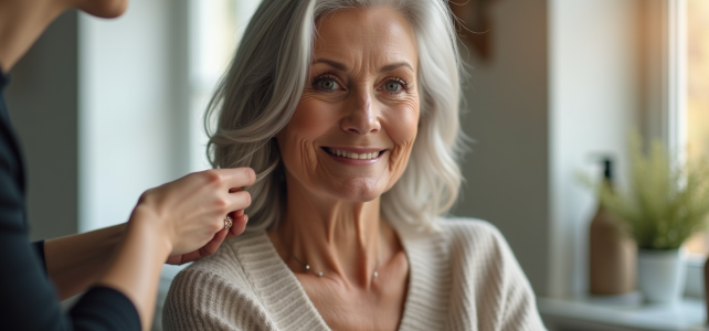 Beauté à 60 ans : les conseils coiffure pour sublimer les cheveux affinés